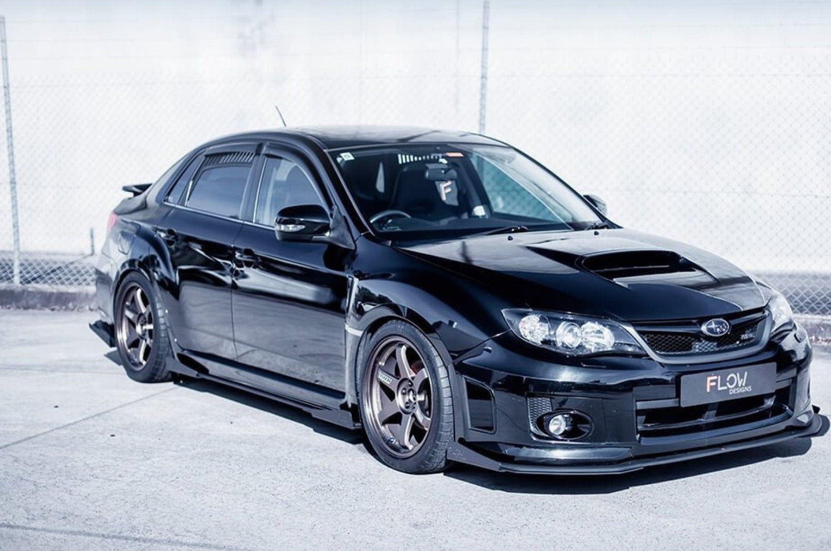 Impreza WRX / STI G3 Sedan (FL) Front Splitter Winglets (Pair) - MODE Auto Concepts