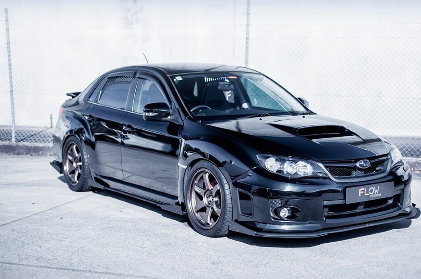 Impreza WRX / STI G3 Sedan (FL) Side Skirt Splitter Winglets (Pair) - MODE Auto Concepts