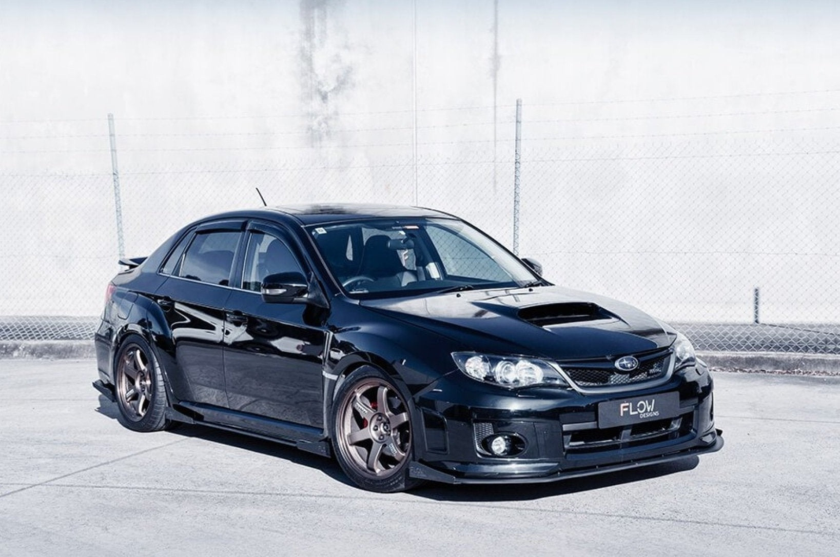 Impreza WRX / STI G3 Sedan (FL) Front Splitter Winglets (Pair) - MODE Auto Concepts