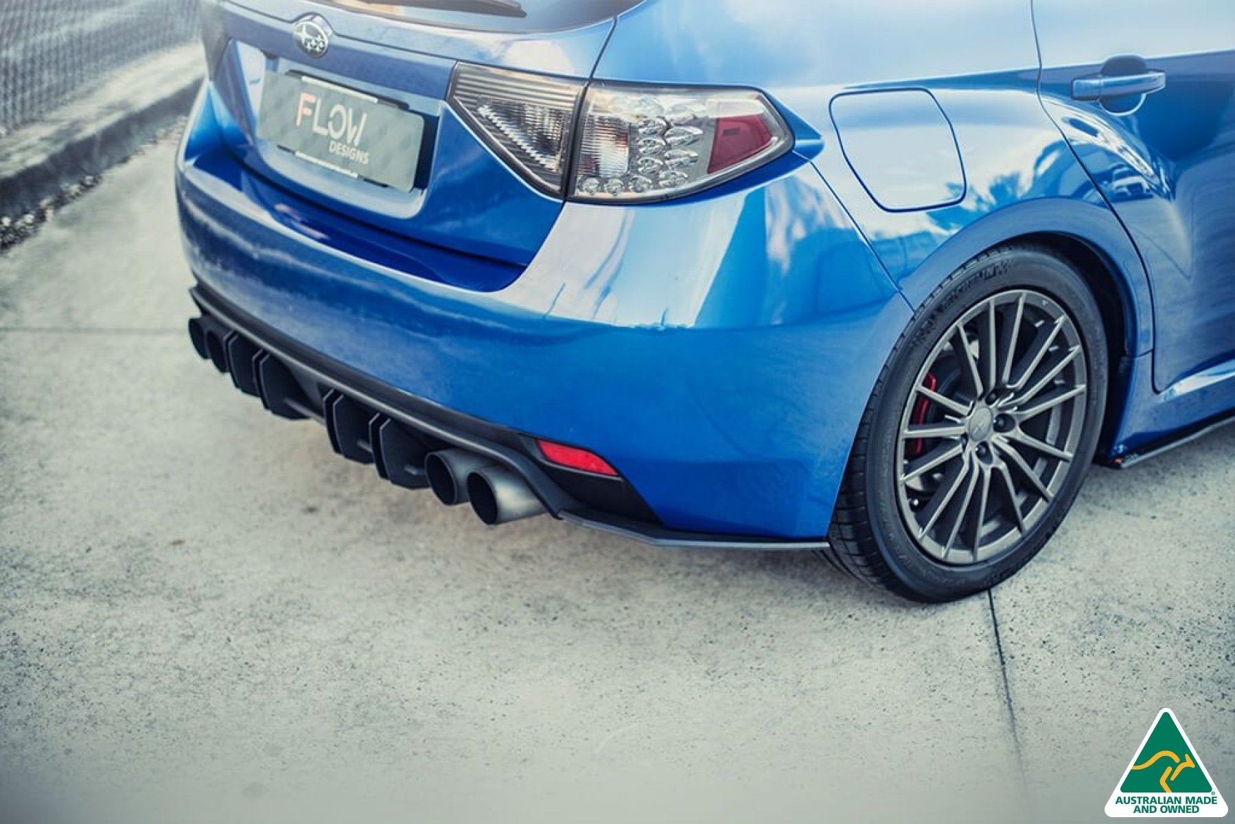 Impreza WRX / STI G3 Hatch (FL) Rear Spats (Pair) - MODE Auto Concepts