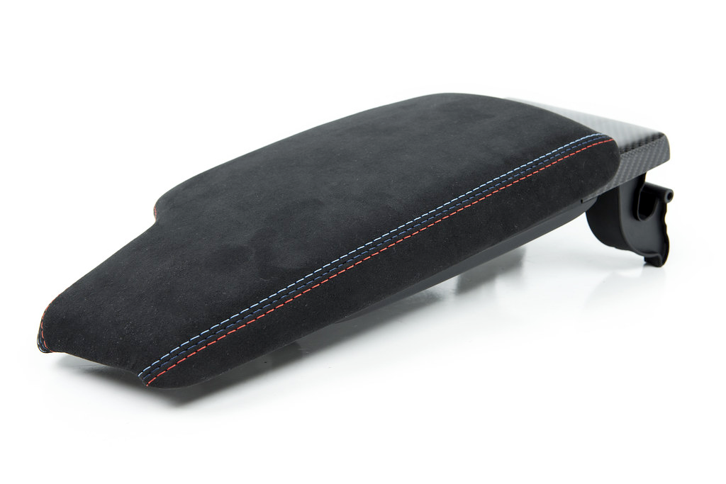 Genuine BMW M Performance Armrest Carbo/Alcantara M3/M4 (F80/F82/F83) - MODE Auto Concepts