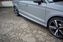 Maxton Design Audi RS3 8V Facelift Sedan Side Skirts - MODE Auto Concepts