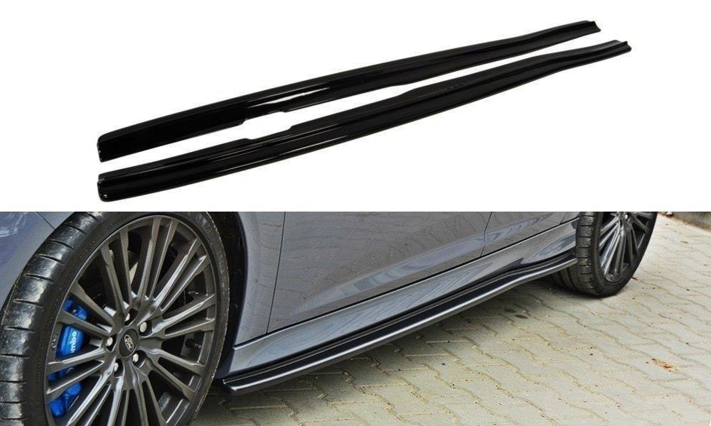 Maxton Design Ford Focus 3 RS Front Splitter Lip V.4 + Side Skirts - MODE Auto Concepts