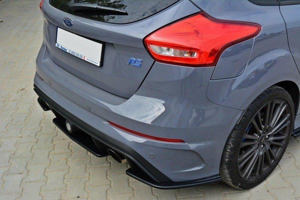 Maxton Design Ford Focus 3 RS Front Splitter Lip V.4 + Side Skirts + Rear Sides & Central Splitters - MODE Auto Concepts