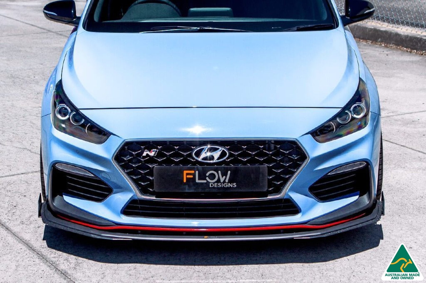 i30N Fastback PD Front Lip Splitter Extensions (Pair) - MODE Auto Concepts