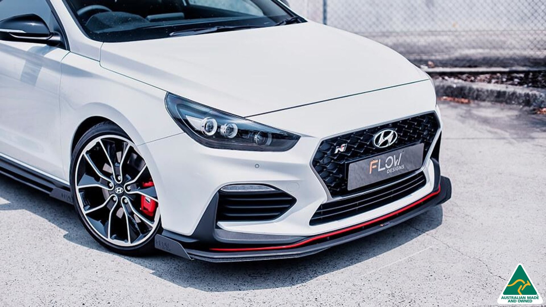 i30N Fastback PD Front Lip Splitter Extensions (Pair) - MODE Auto Concepts