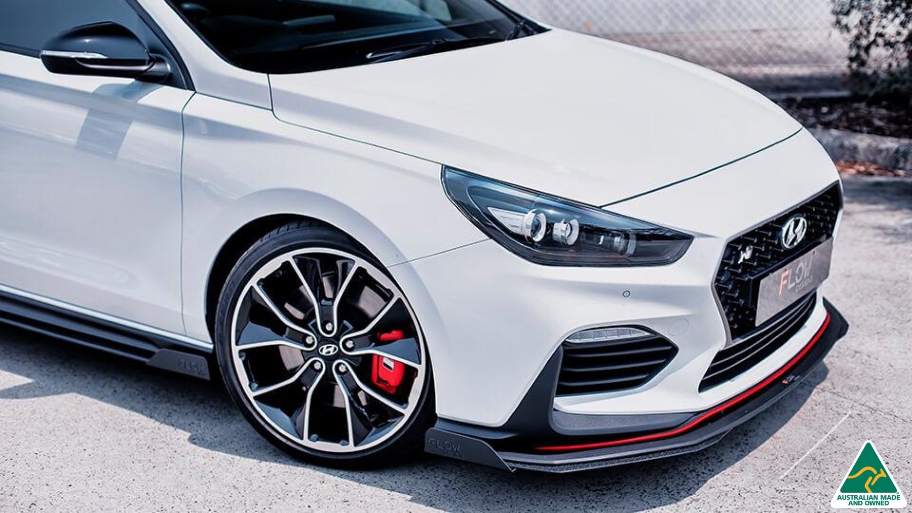 i30N Fastback PD Front Lip Splitter Extensions (Pair) - MODE Auto Concepts