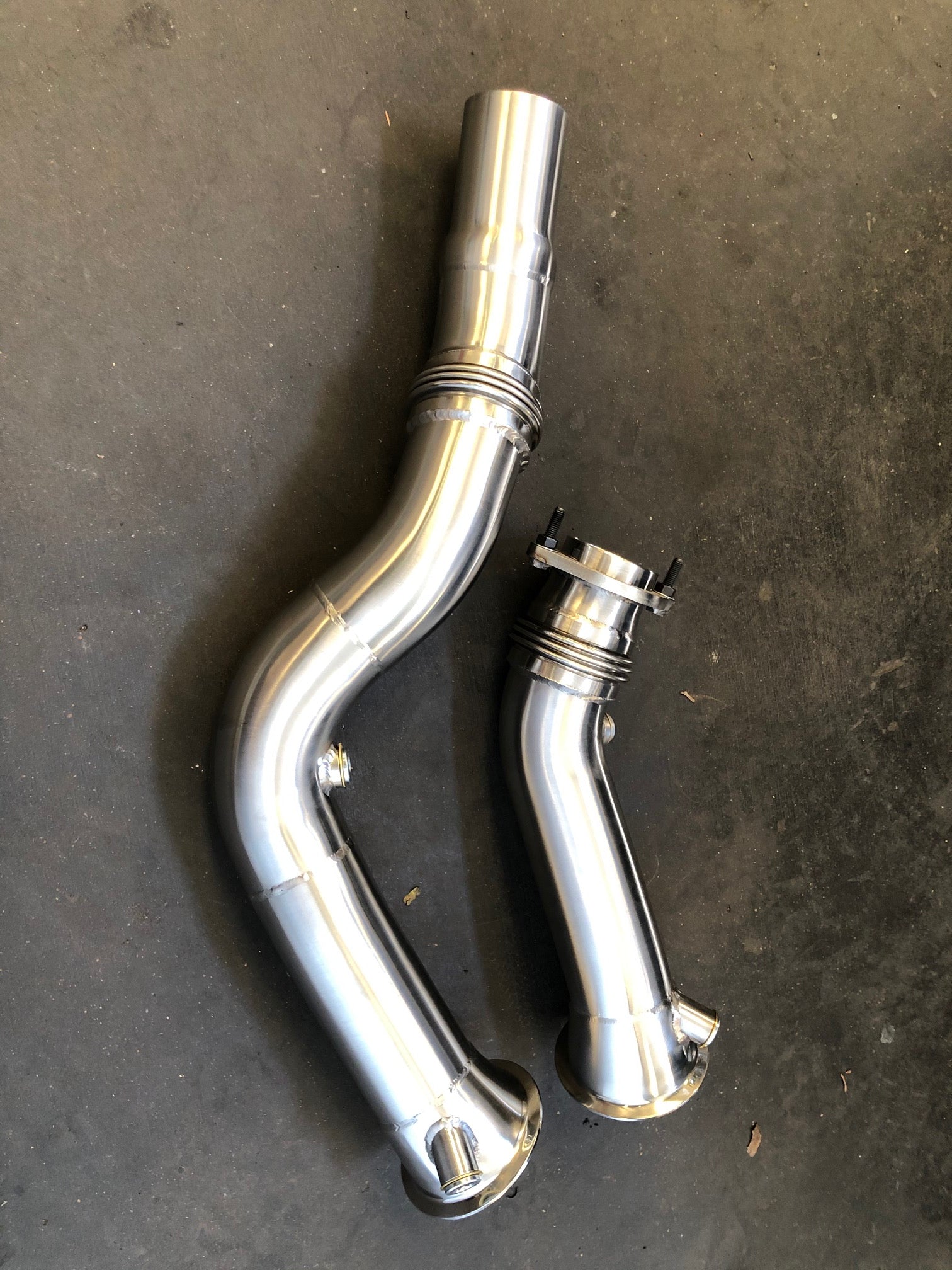 MODE Design Performance Decatted/Catless Downpipe suits BMW M2 Competition (F87) & M3/M4 (F80/F82) S55 - MODE Auto Concepts