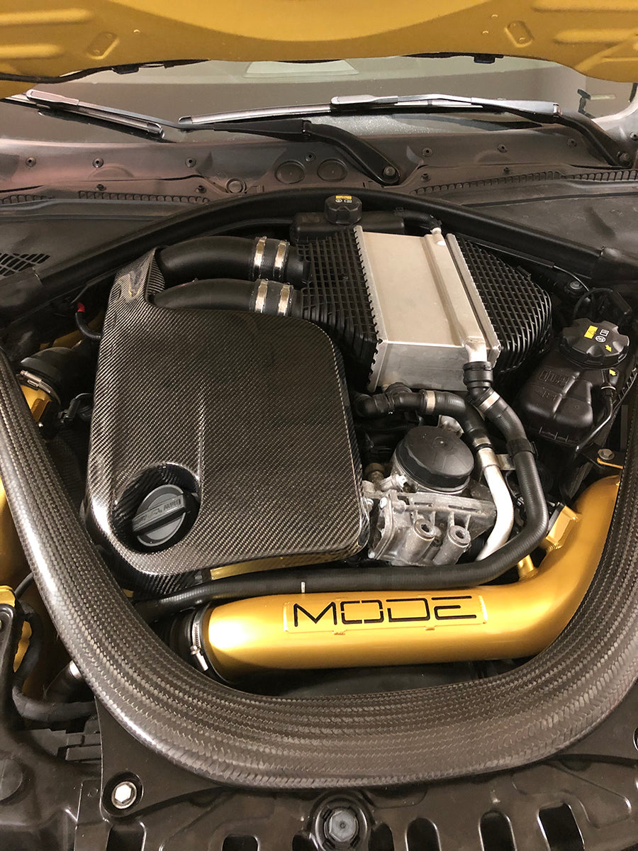 MODE Air+ Performance Front Mounted Intake & Charge Pipe Kit BMW M3/M4 (F80/F82/F83) S55 - MODE Auto Concepts