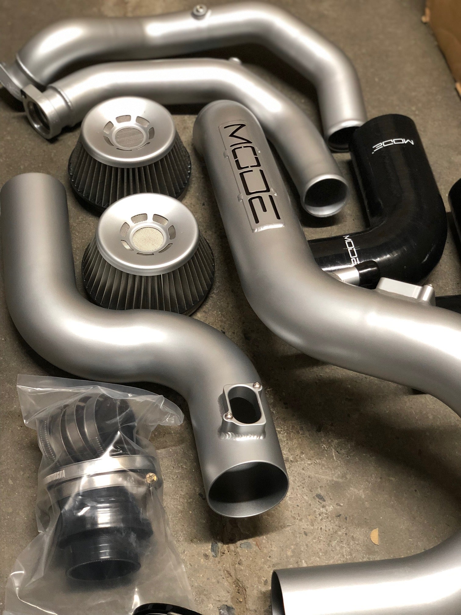 MODE Air+ Performance Front Mounted Intake & Charge Pipe Kit BMW M3/M4 (F80/F82/F83) S55 - MODE Auto Concepts