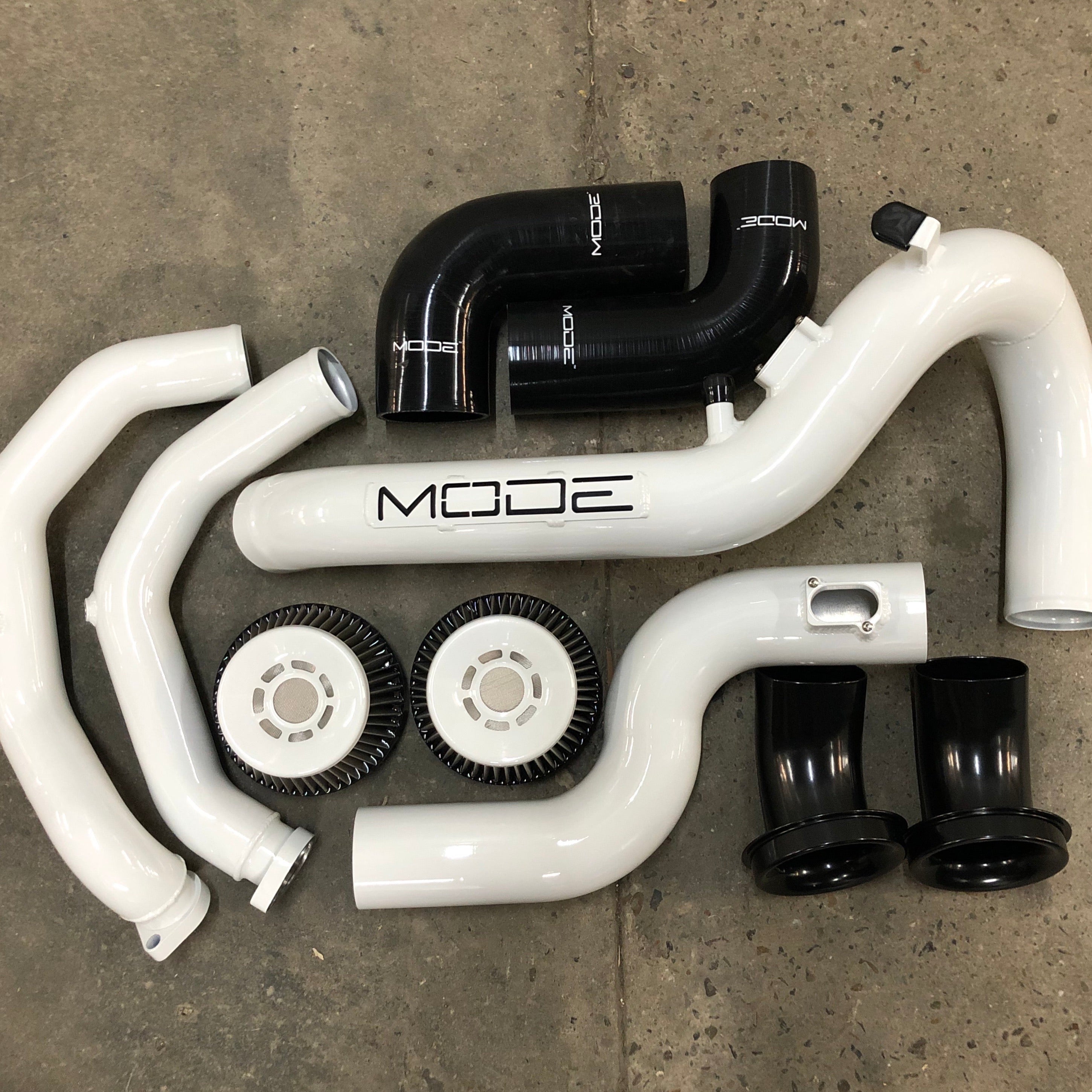 MODE Air+ Performance Front Mounted Intake & Charge Pipe Kit BMW M3/M4 (F80/F82/F83) S55 - MODE Auto Concepts