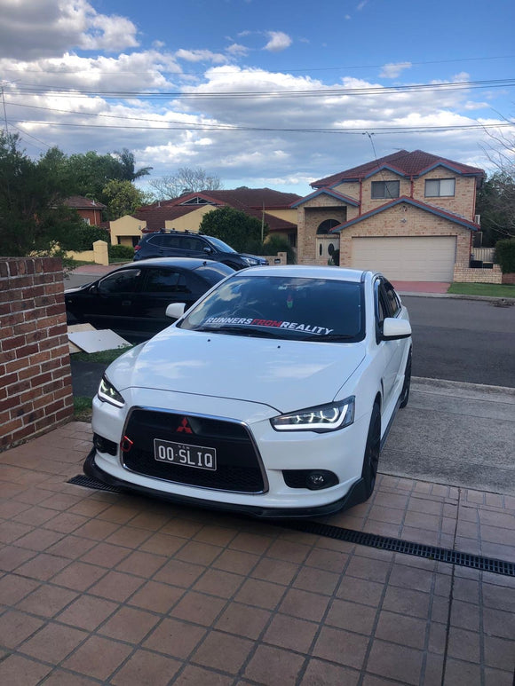 ABW Window Visors | Weather Shields suit 2008 - 2017 Mitsubishi Lancer CJ Ralliart Evo X - MODE Auto Concepts