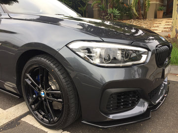 Maxton Design BMW 1M F20 (Facelift) Front Splitter Lip + Side Skirts + Rear Sides & Central Rear Splitter - MODE Auto Concepts