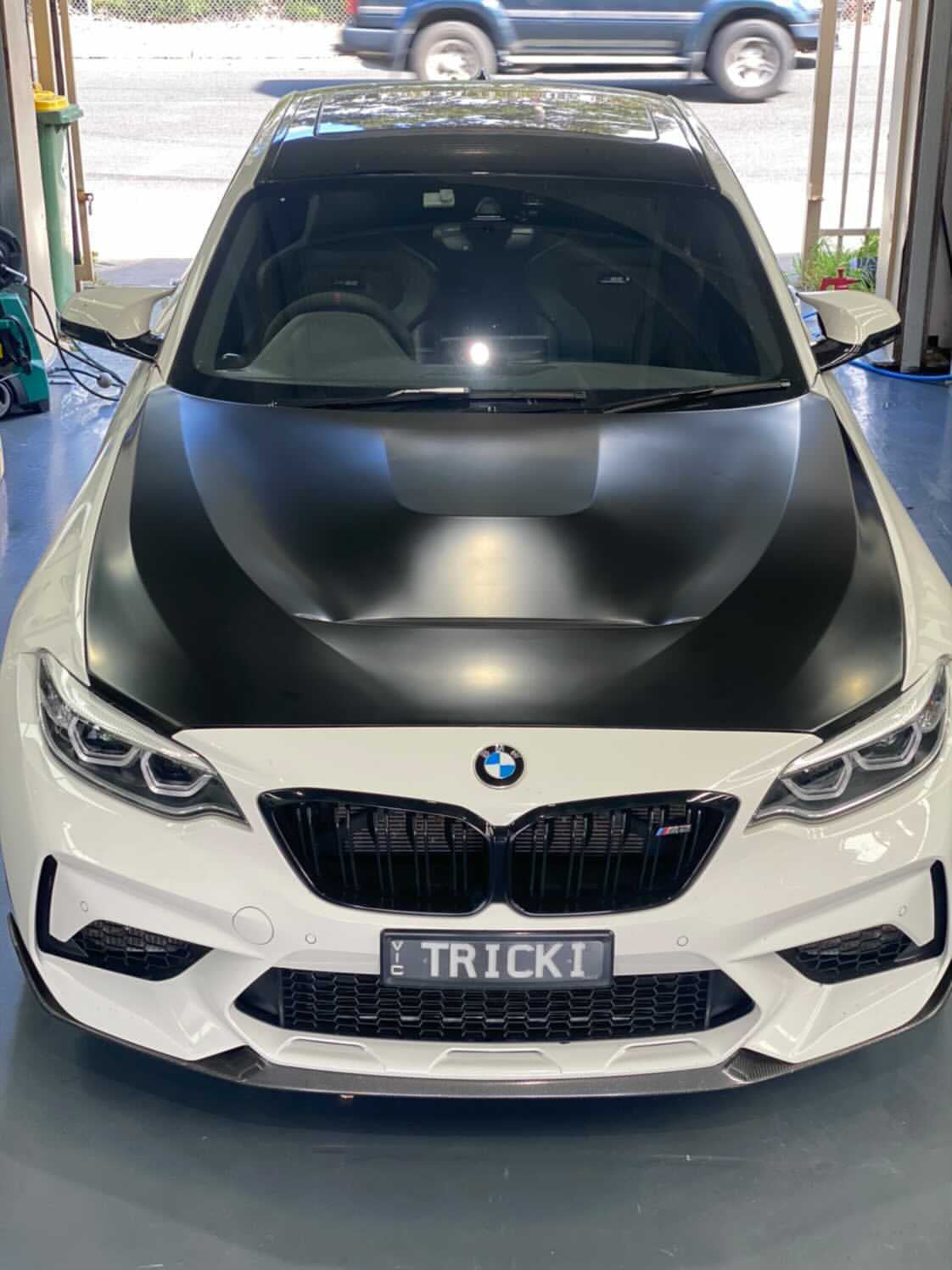 MODE Design GTS/CS Style Vented Aluminium Hood Bonnet suit BMW M2 (F87) - MODE Auto Concepts