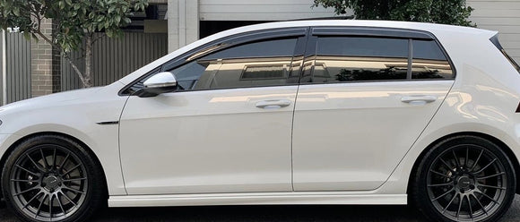 2012-2020 Volkswagen Golf GTI & R Mk7 Mk7.5 All Models Window Visors | Weather Shields - MODE Auto Concepts