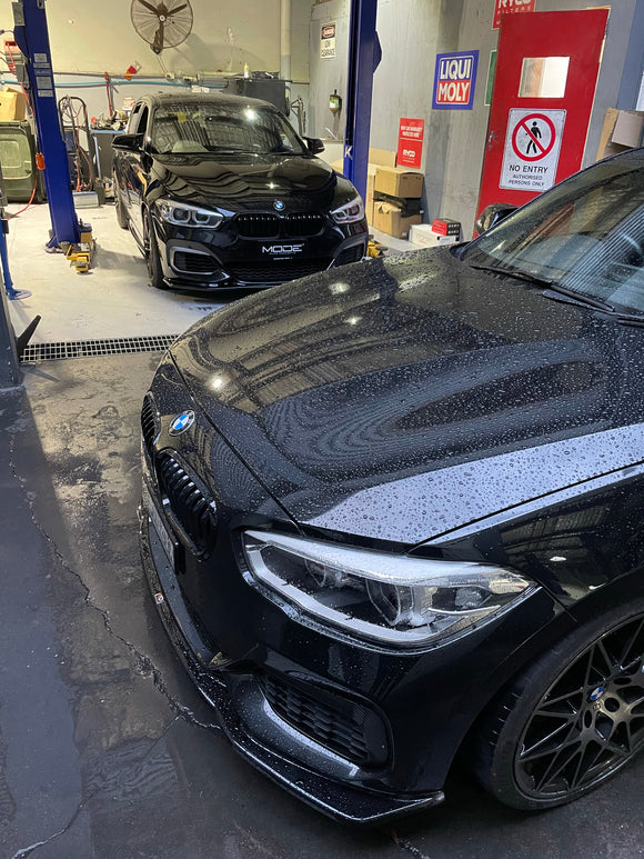 Maxton Design Front Splitter Lip V3 suit BMW M135i LCI & M140i F20 - MODE Auto Concepts