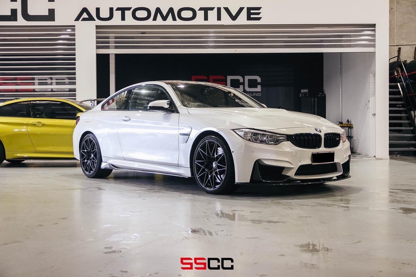 MODE Design Performance Decatted/Catless Downpipes w/ Heat Shield suits BMW M2 Competition (F87) & M3/M4 (F80/F82) S55 - MODE Auto Concepts