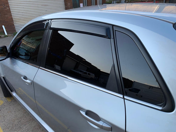 2008-2014 Subaru WRX & STI Window Visors | Weather Shields - MODE Auto Concepts