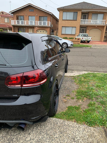 2006-2011 Volkswagen Golf GTI & R Mk5 and Mk6 Window Visors | Weather Shields - MODE Auto Concepts