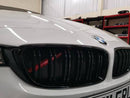 Exon Front Grille V-Brace Trim Cover Red suits BMW M2 inc. Competition F87 & M3 F80 / M4 F82 - MODE Auto Concepts