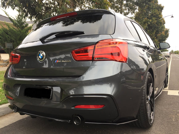 Maxton Design BMW 1M F20 (Facelift) Rear Side Splitter - MODE Auto Concepts