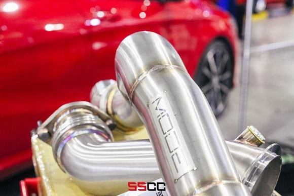 MODE Design Performance Decatted/Catless Downpipe suits X3M/X4M (F97/F98) S58 - MODE Auto Concepts