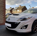 MAXTON DESIGN FRONT SPLITTER V2 MAZDA 3 MPS BL Front Lip - MODE Auto Concepts