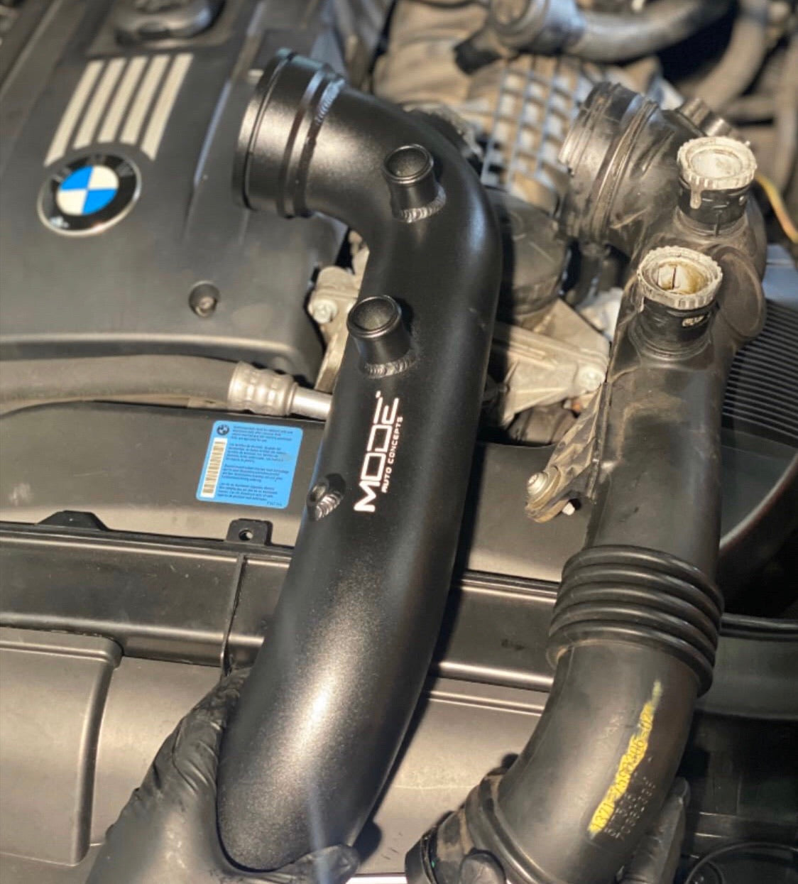 MODE Design Performance Charge Pipe Kit suit E-Series BMW 135i/335i (E82/E92) N54 - MODE Auto Concepts