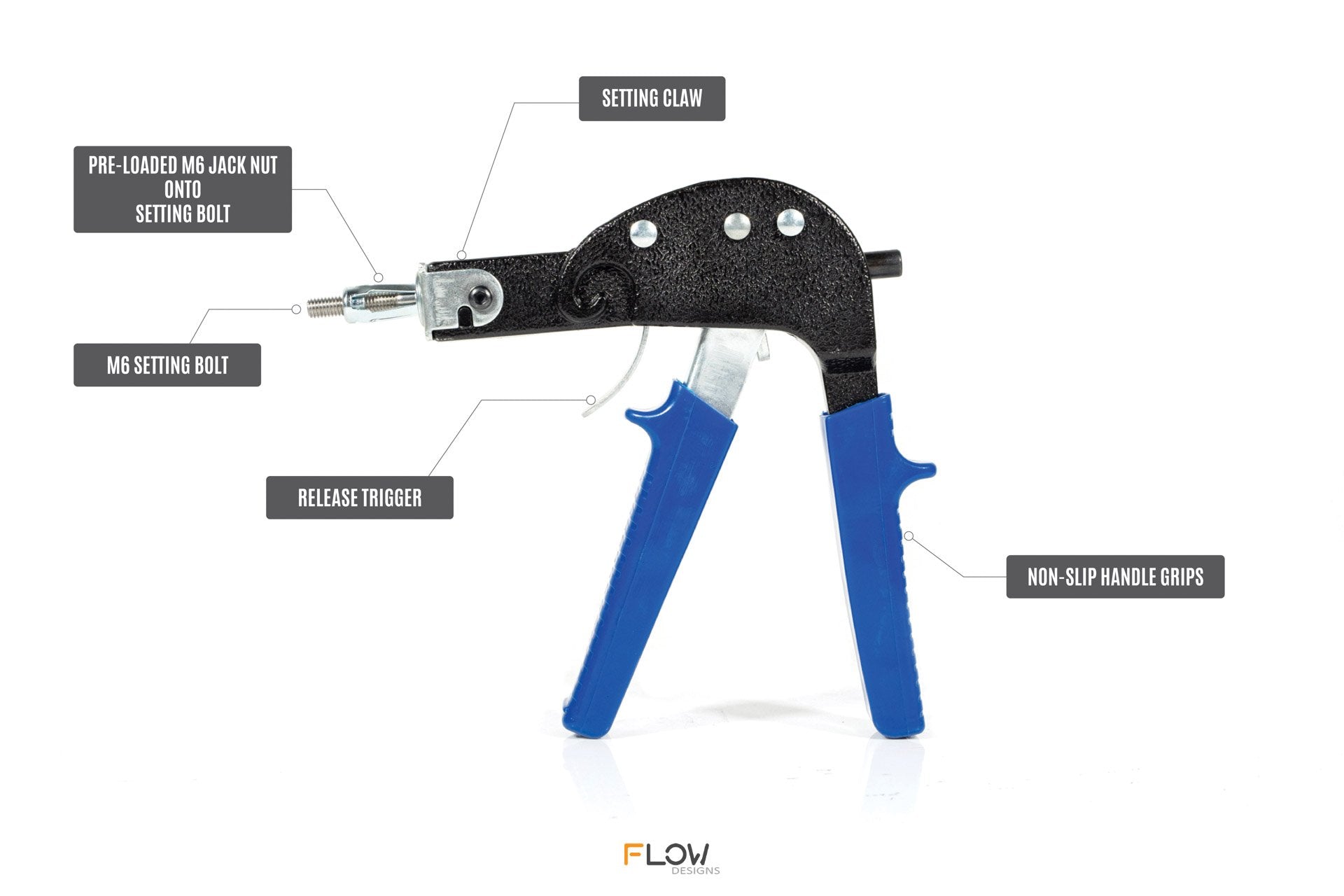 Heavy Duty Jack Nut Setting Gun - MODE Auto Concepts