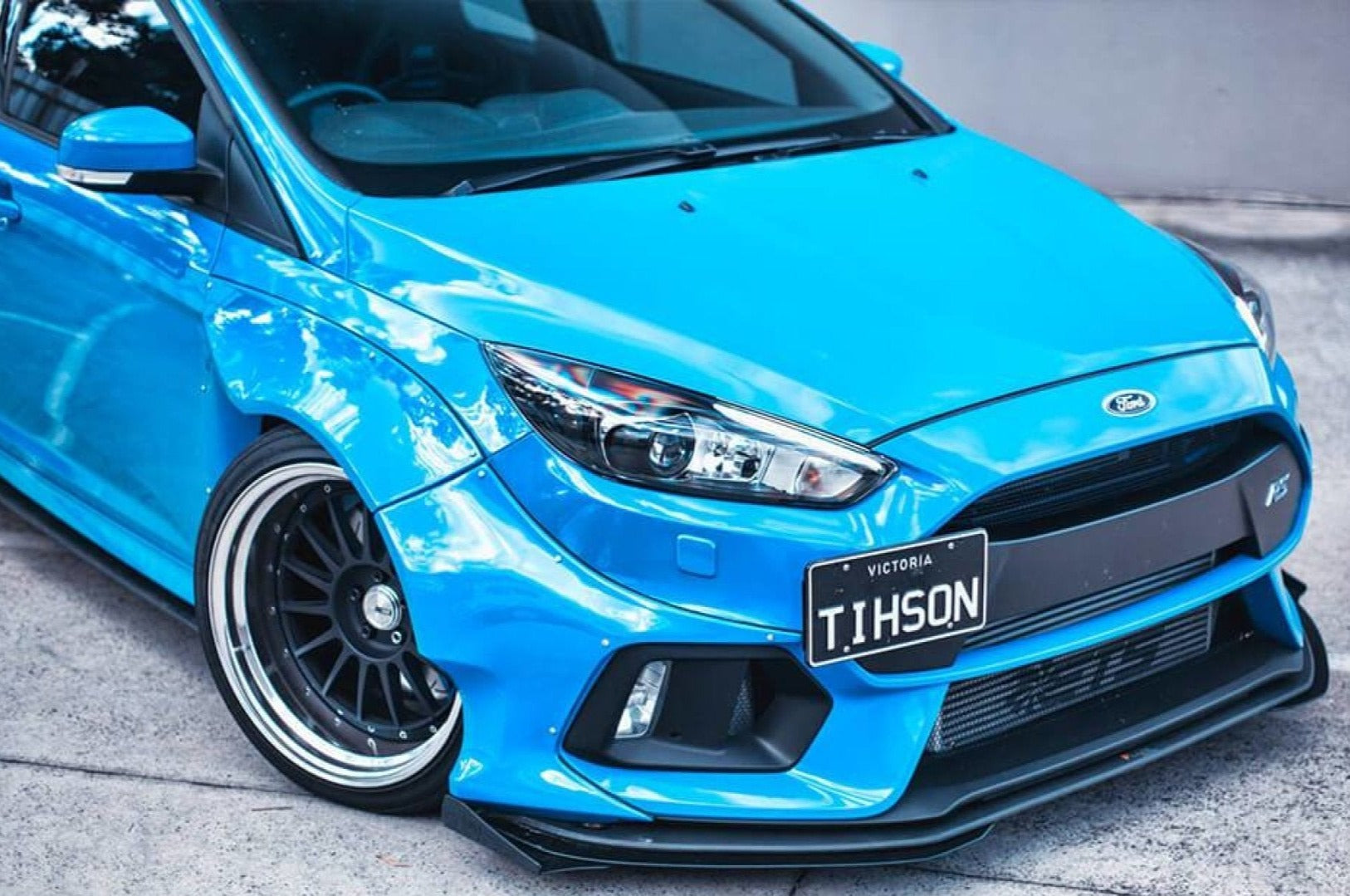 MK3 Focus RS Adjustable Front Splitter Extensions (Pair) - MODE Auto Concepts