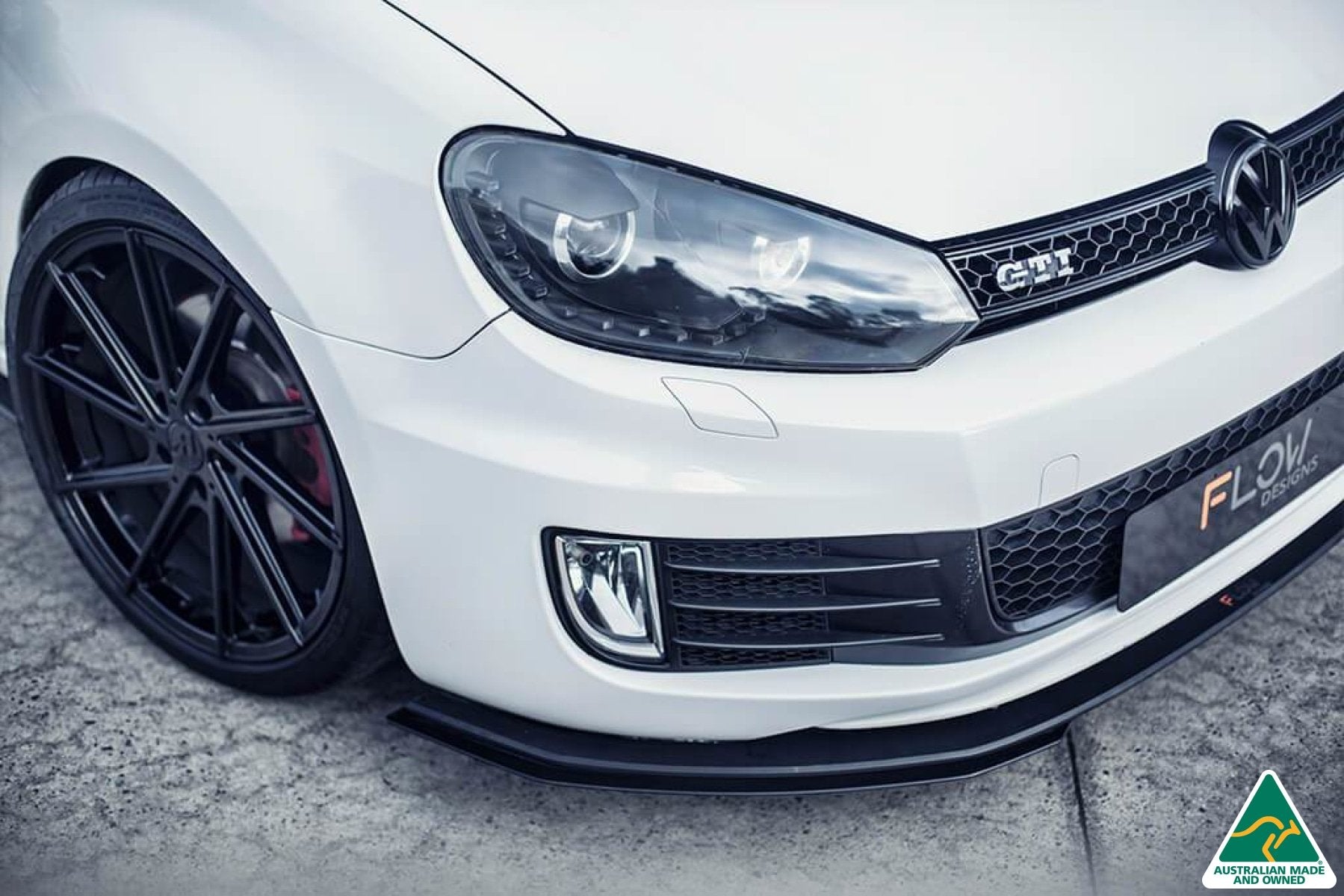 MK6 Golf GTI Front Lip Splitter Extensions (Pair) - MODE Auto Concepts