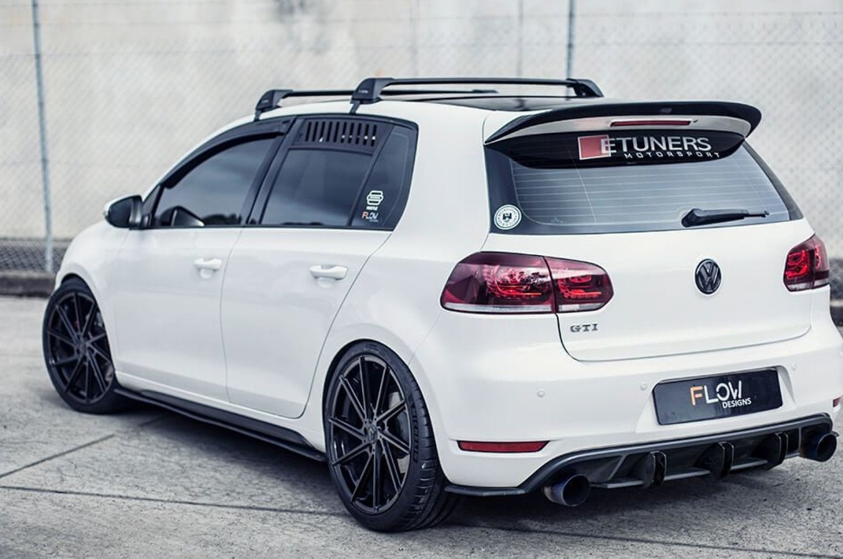 MK6 Golf GTI Flow-Lock Rear Diffuser - MODE Auto Concepts