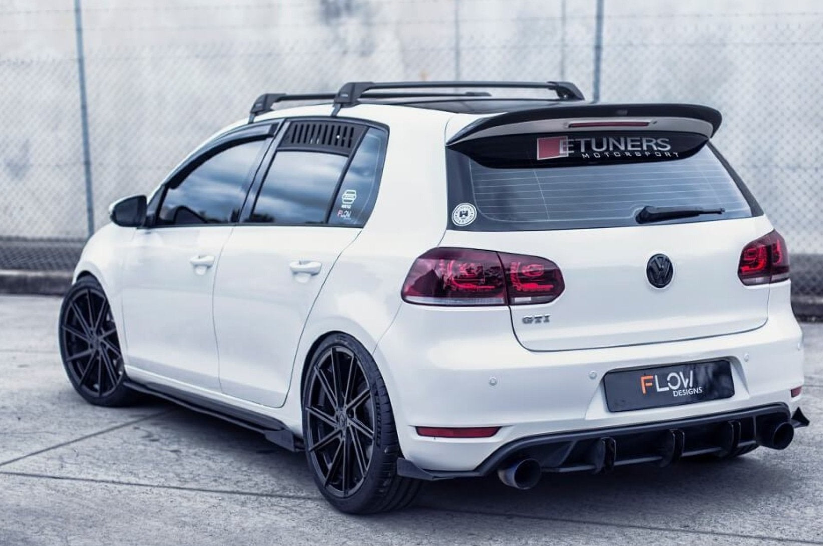 MK6 Golf GTI Flow-Lock Rear Diffuser - MODE Auto Concepts