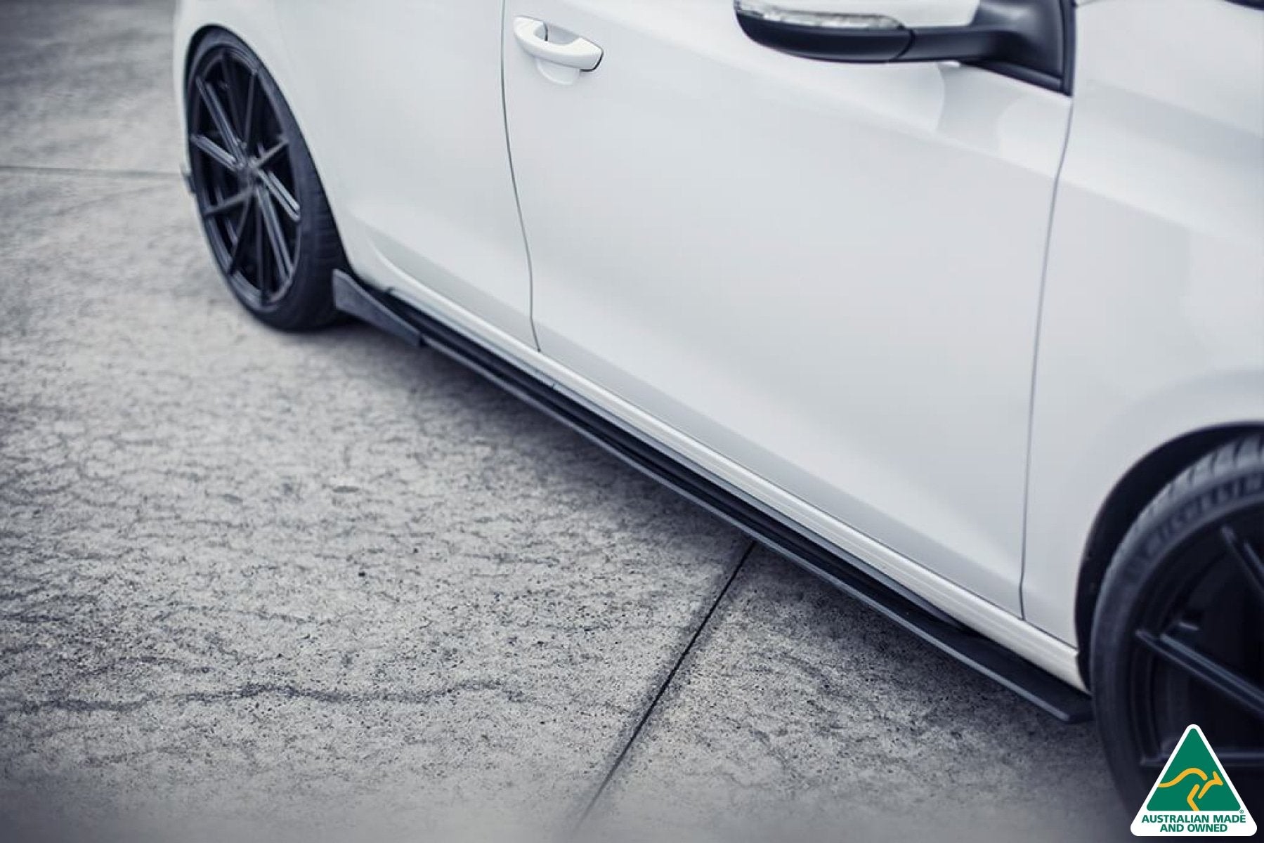 MK6 Golf GTI Side Skirt Splitter Winglets (Pair) - MODE Auto Concepts