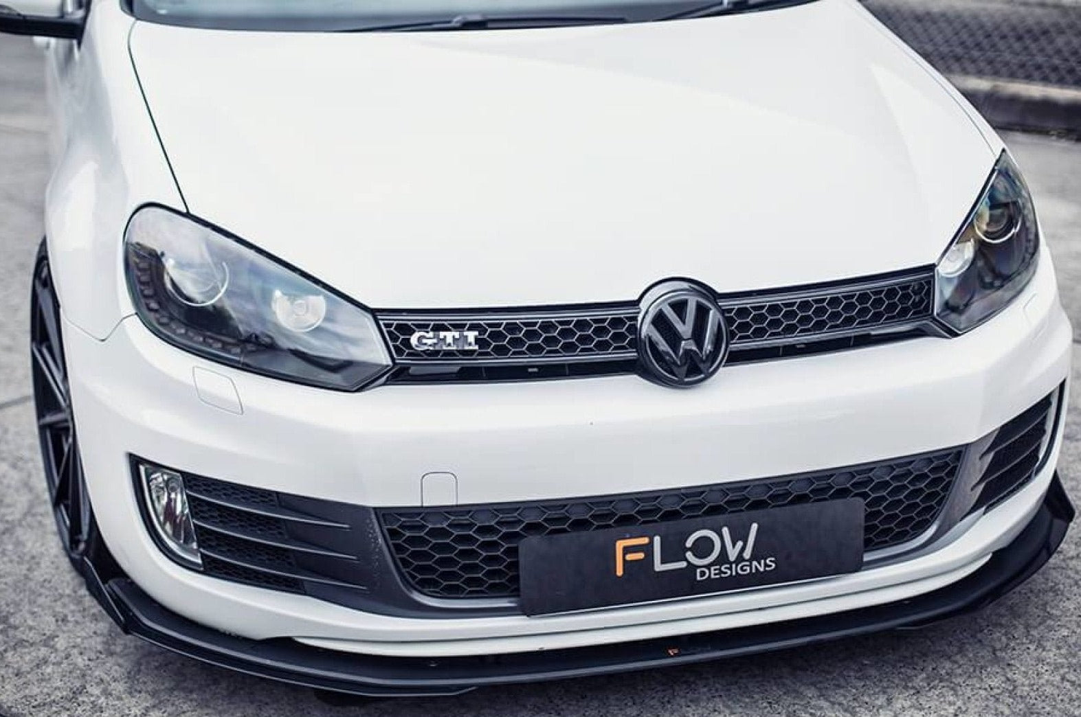 MK6 Golf GTI Front Splitter Winglets (Pair) - MODE Auto Concepts