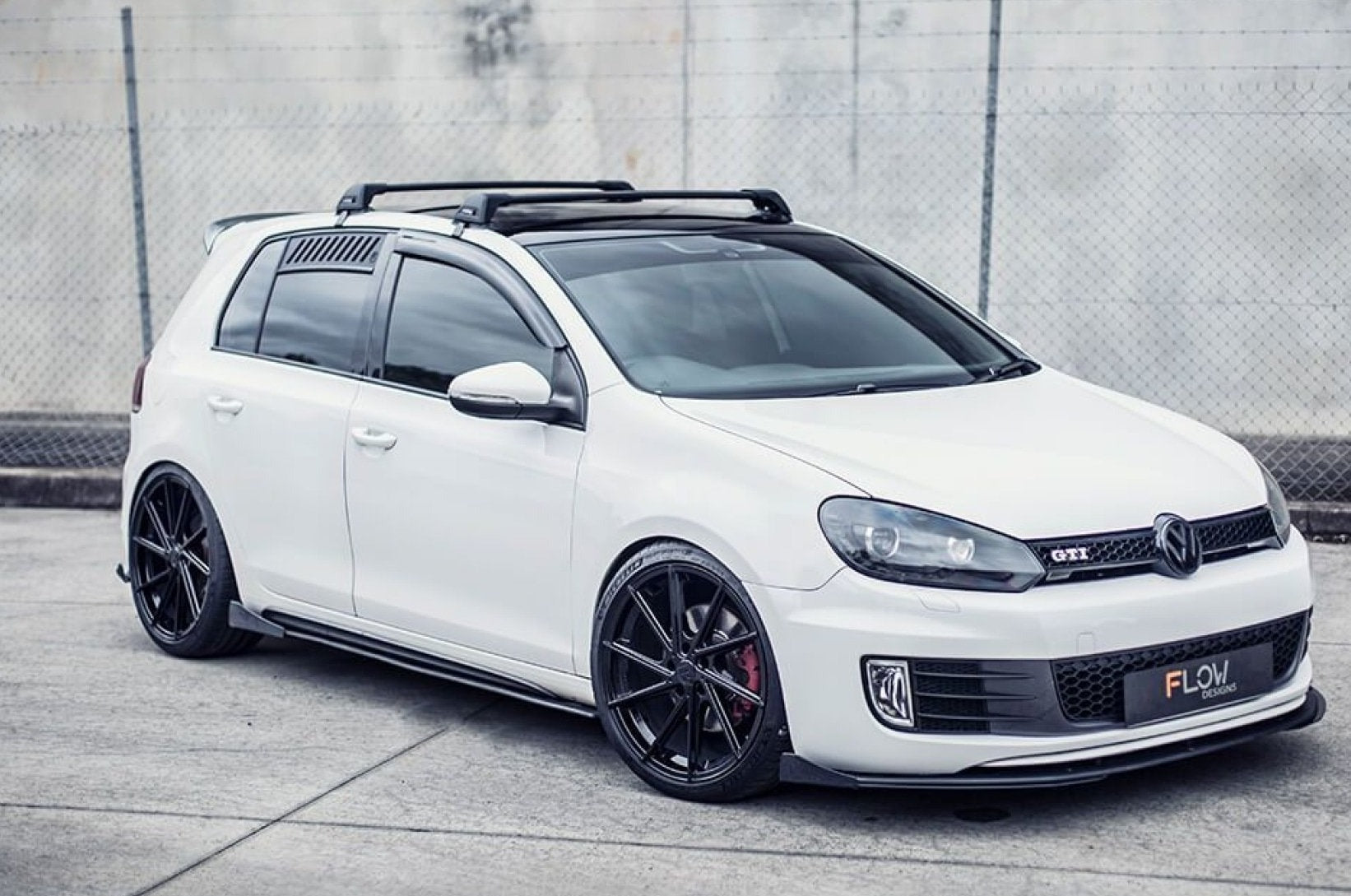 MK6 Golf GTI Front Splitter Winglets (Pair) - MODE Auto Concepts