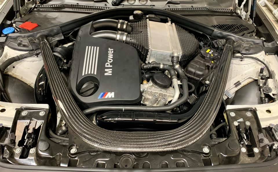 MODE Air+ Performance Front Mounted Intake & Charge Pipe Kit BMW M2 Competition (F87) S55 - MODE Auto Concepts