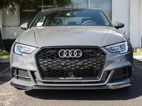 Exon RS3 Style Black Honeycomb Grille suit Audi A3/S3 (8V) FL (Facelift) 2017-2020 - MODE Auto Concepts