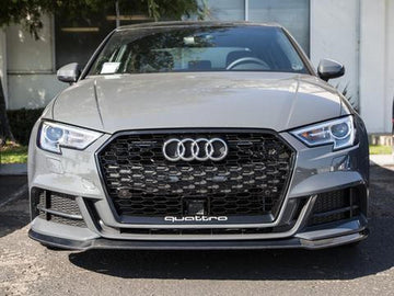 Exon RS3 Style Black Honeycomb Grille suit Audi A3/S3 (8V) FL (Facelift) 2017-2020 - MODE Auto Concepts
