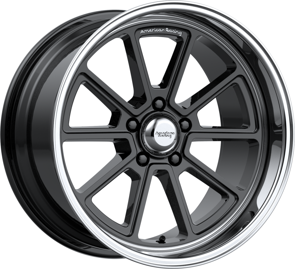 American Racing VN510 DRAFT 18x10 5x114.30 GLOSS BLACK W/ DIAMOND CUT LIP (0mm) - MODE Auto Concepts