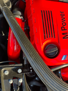 Burger Motorsports Turbo Double Baffle Oil Catch Can for S55 BMW M3 F80 M4 F82 M2 Competition F87 - MODE Auto Concepts