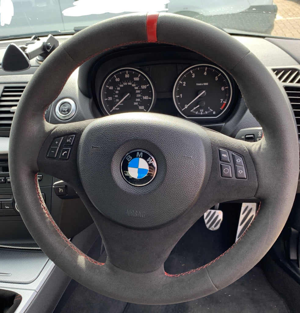 MODE Custom Steering Wheel Cover for BMW M-Sport & M Models E-Series - MODE Auto Concepts