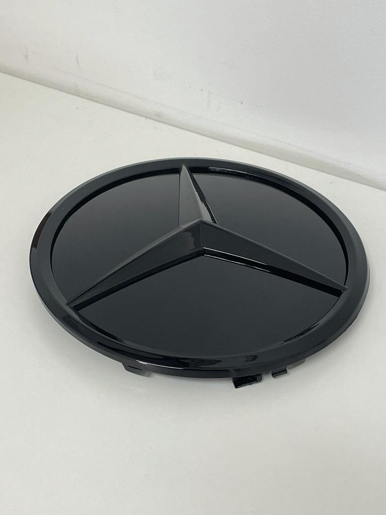 Exon Gloss Black Mercedes Benz Style Front Grille Badge Emblem suit Mercedes Benz AMG C63 S - MODE Auto Concepts