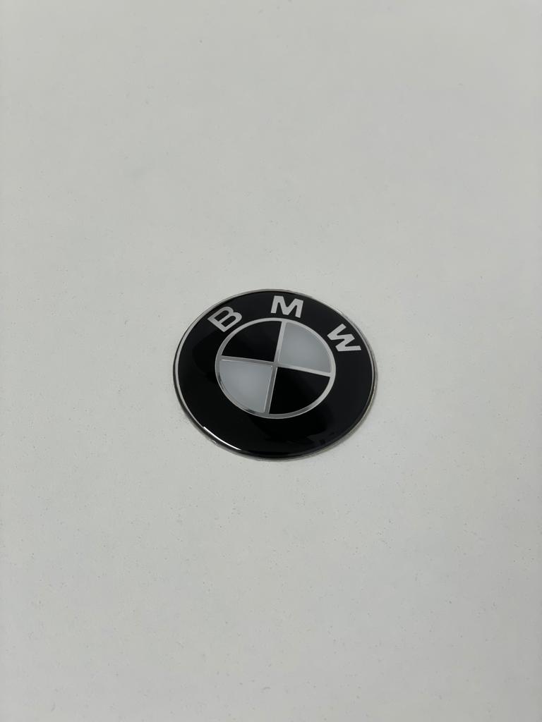 Exon BMW Style Black Steering Wheel Badge Emblem suit BMW 1 2 3 4 5 6 7 8-Series 1M M2 M3 M4 M5 M6 M8 - MODE Auto Concepts