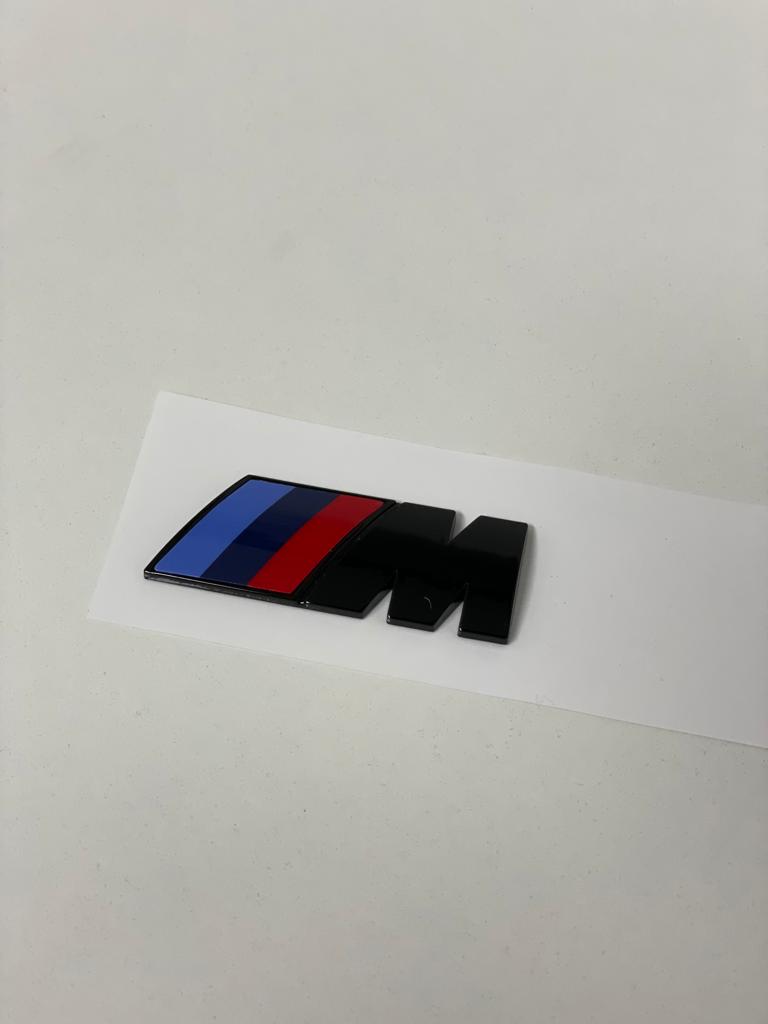 Exon Gloss Black 1M Badge Trunk Emblem suit BMW 1-Series M M1 E82 - MODE Auto Concepts