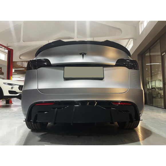 Exon Gloss Black Full Bodykit for Tesla Model Y inc. Performance PYD - MODE Auto Concepts