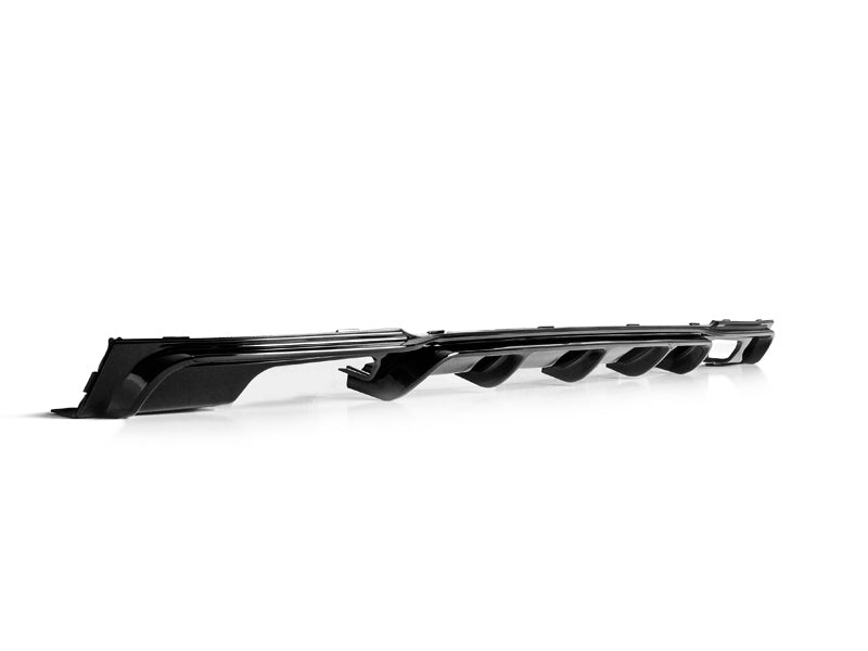 Exon Gloss Black M Performance Style Rear Diffuser w. Quad Outlet for BMW 3-Series F30 M-Sport - MODE Auto Concepts