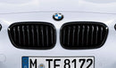 Genuine BMW Competition Gloss Black Kidney Grilles suits 1 Series & M135i LCI M140i F20 - MODE Auto Concepts
