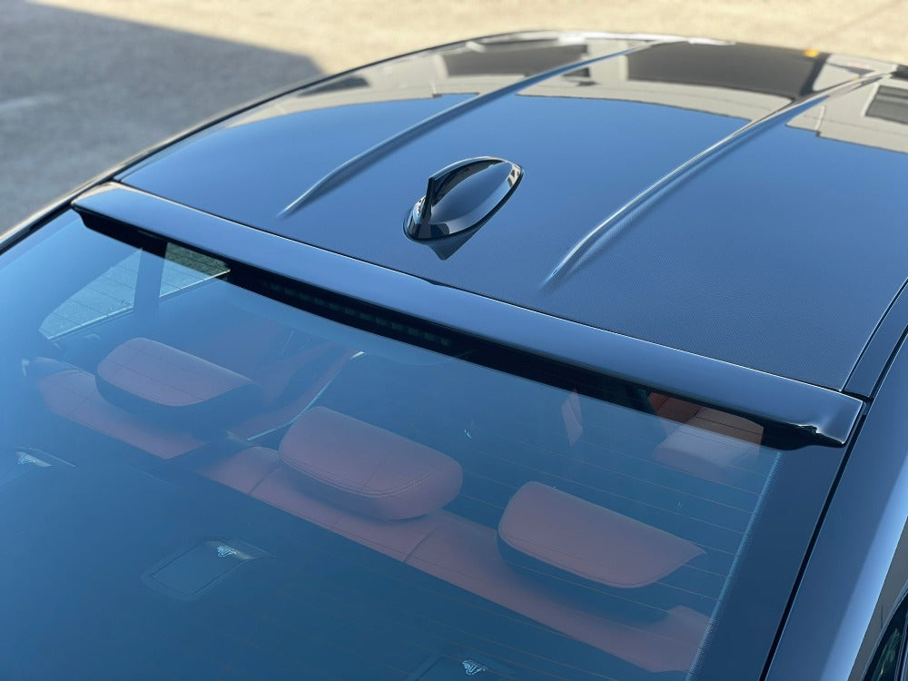 Exon Gloss Black AC Style Rear Roof Spoiler suit BMW G80 M3 & 3-Series G20 - MODE Auto Concepts