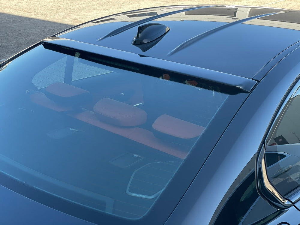 Exon Gloss Black AC Style Rear Roof Spoiler suit BMW G80 M3 & 3-Series G20 - MODE Auto Concepts